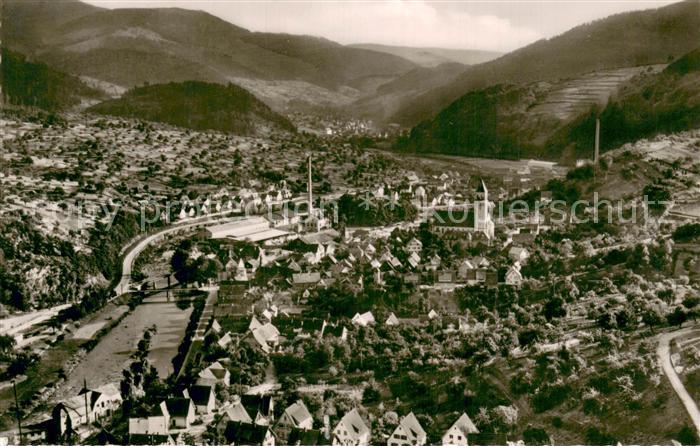Murgtal Baden Blick ins Murgtal von Schloss Eberstein
