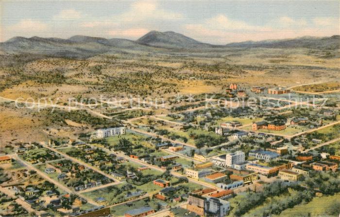 Silver City New Mexico Fliegeraufnahme Old silver City