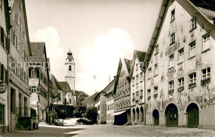 Horb Neckar Oberer Marktplatz m. Rathaus