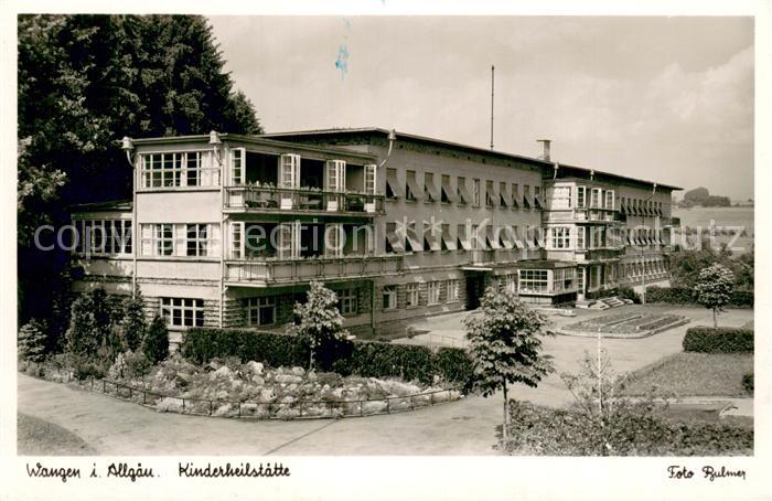 Wangen Allgaeu Kinderheilstaette Aussenansicht