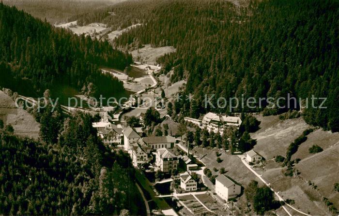 Bad Rippoldsau Schwarzwald Fliegeraufnahme Gesamtansicht