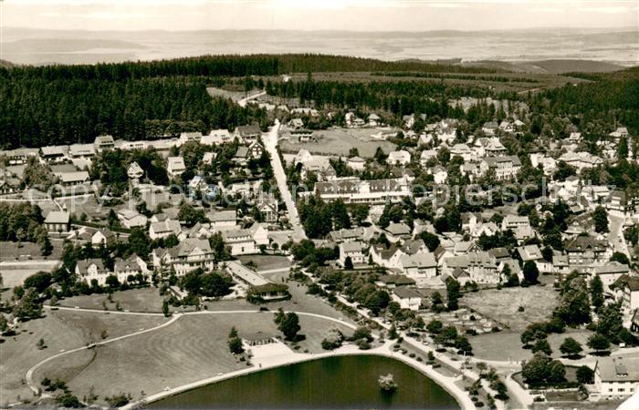 Hahnenklee-Bockswiese Harz Fliegeraufnahme Panorama