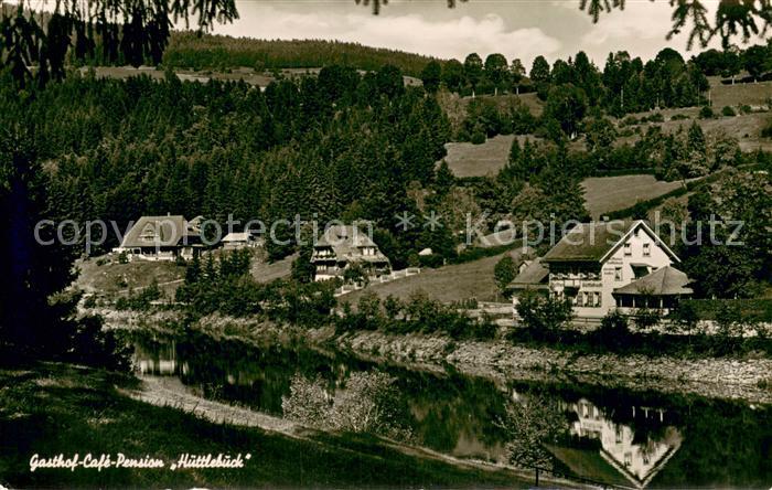 St Blasien Gasthof cafe Huettlebuck