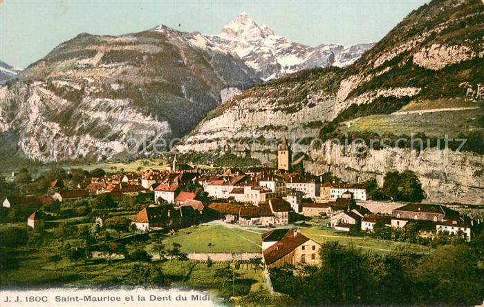 Saint Maurice VS Saint-Maurice et la Dent du Midi