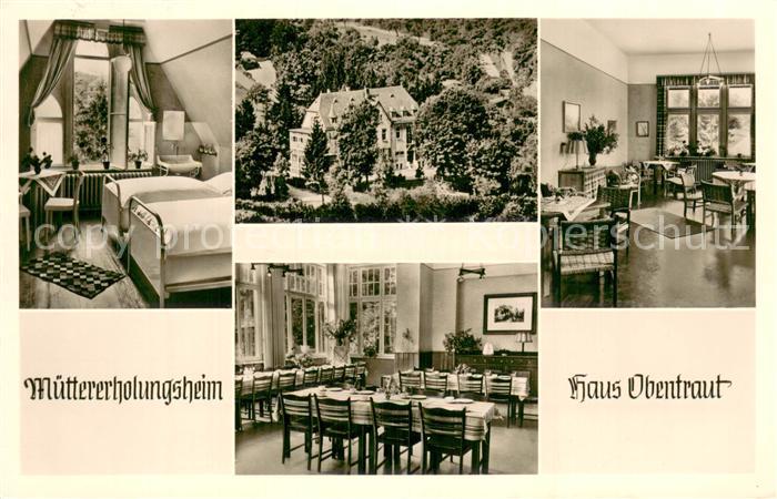 Stromberg Hunsrueck Muettererholungsheim Haus Obentraut