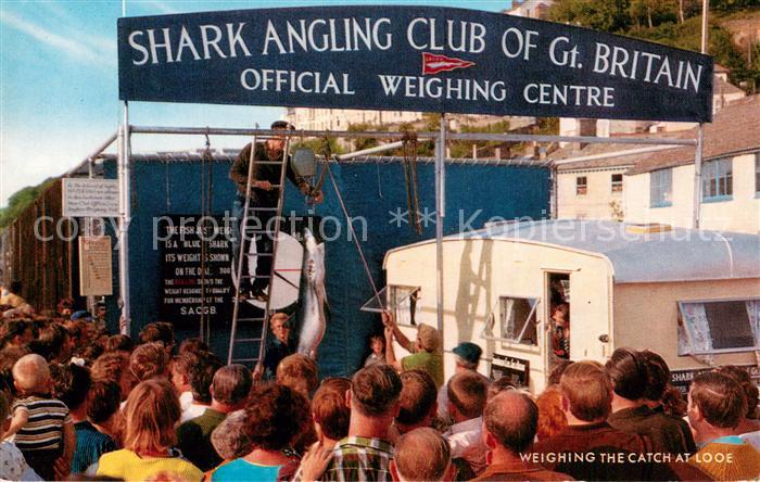 Looe UK Shark Angling Club Weighing Centre
