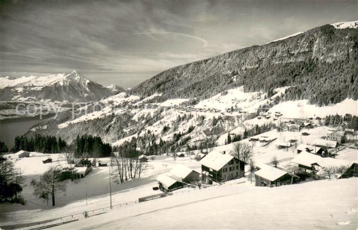 Waldegg Beatenberg Niesen Winter Schnee