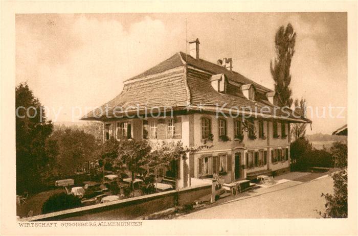 Allmendingen Bern Wirtshaus Guggisberg Aussenansicht