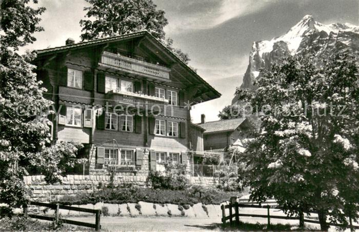 Grindelwald Chalet Hagrein Aussenansicht