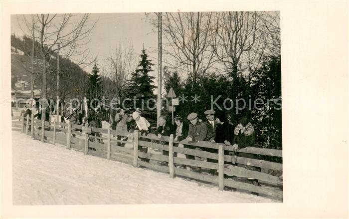 Adelboden Zuschauer Winter