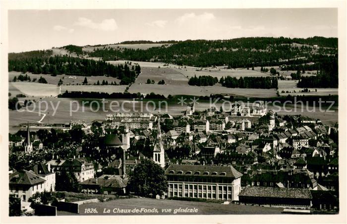 La Chaux-de-Fonds NE Vue generale