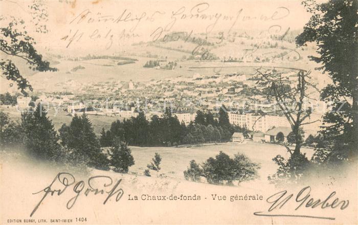 La Chaux-de-Fonds NE Vue generale