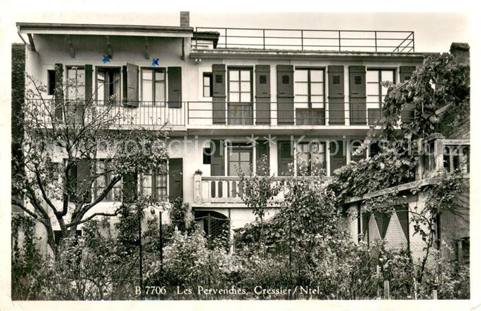 Cressier NE Pensionnat de jeunes Filles Les Pervenches
