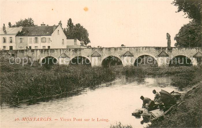 Montargis 45 Vieux Port sur le Loing