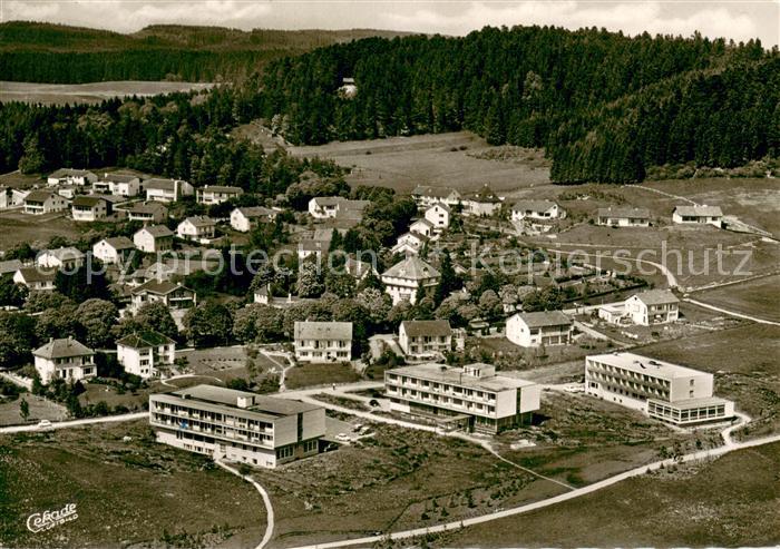 Bad Duerrheim Fliegeraufnahme Sanatorium Kurgebiet
