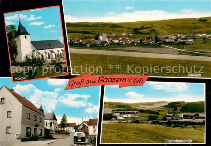 Baasem Gesamtansicht Jugendherberge Kirche Ortspartie