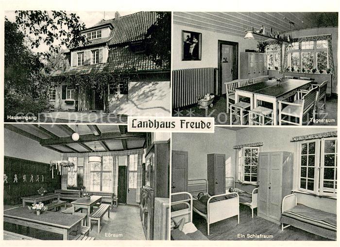 Hausbruch Hamburg Kinderheim Landhaus Freude Schlafraum Tagesraum Hauseingang