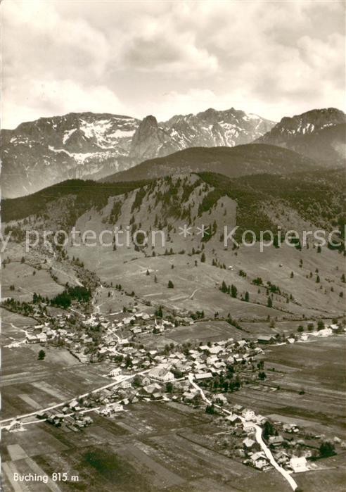 Buching Fliegeraufnahme Hochplatte u. Geiselstein