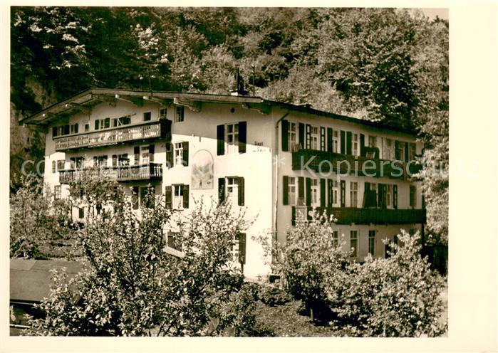 Bad Reichenhall Gaestehaus Haus am Fels Aussenansicht