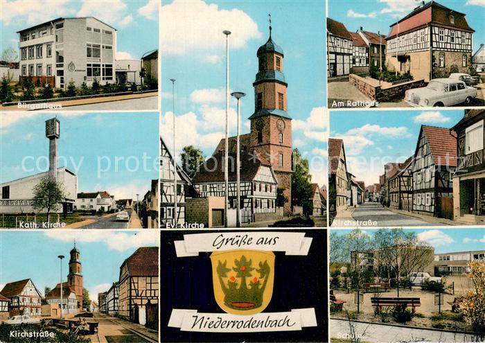 Niederrodenbach Rathaus Kirchstrasse Schule Buergerhaus