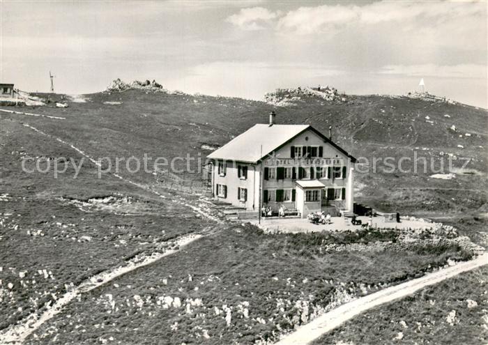 Chasseron VD Hotel et Sommet du Chasseron Aussenansicht