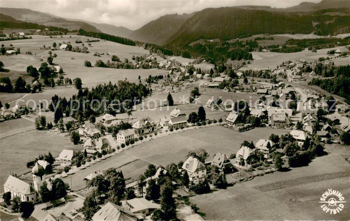 Hinterzarten Breisgau-Hochschwarzwald BW Fliegeraufnahme Panorama
