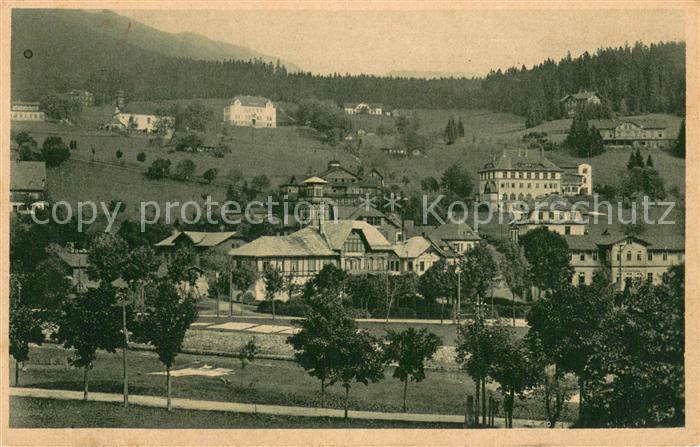 Spindelmuehle Riesengebirge Spindleruv Mlyn CZ Teilansicht