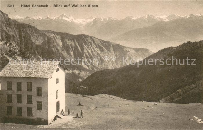 Sanetschhorn Hotel Sanetsch - Walliser Alpen