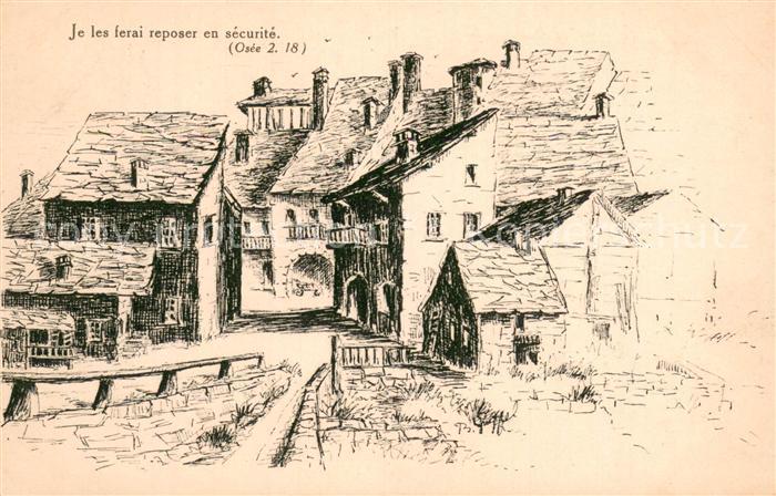 Sembrancher VS Teilansicht Kuenstlerkarte