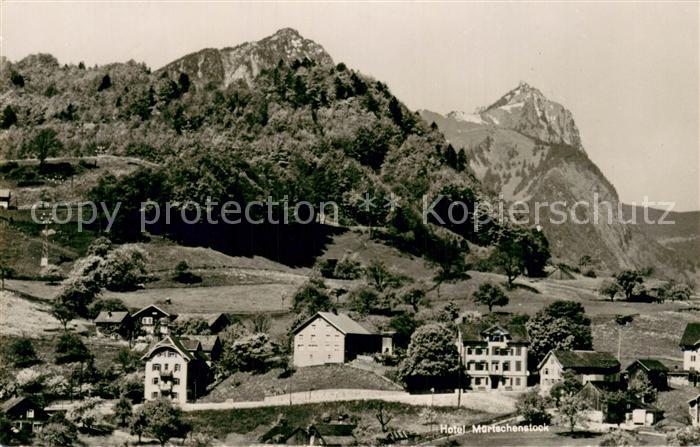 Filzbach GL Hotel-Pension Muertschenstock Aussenansicht