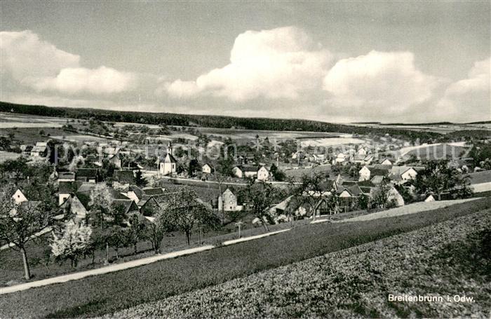 Breitenbrunn Odenwald Panorama Gesamtansicht