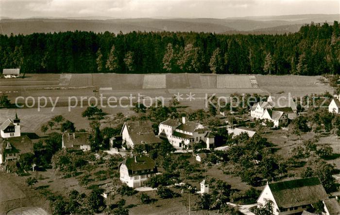 Kaelberbronn Pfalzgrafenweiler Fliegeraufnahme Teilansicht