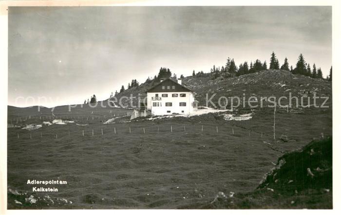 Kirchdorf Tirol AT Adlerspoint am Kalkstein Aussenansicht Alpengasthaus