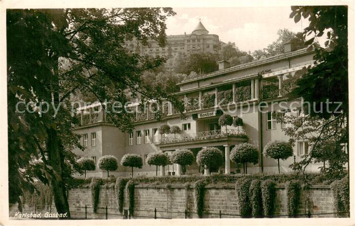 Karlsbad Karlsruhe Gasbad Aussenansicht