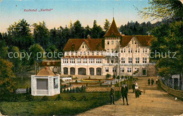 Rumburg Rumburk CZ Kurhotel Karital Aussenansicht