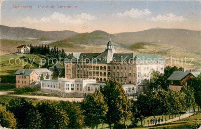 Graefenberg Bad Schlesien Lazne Jesenik CZ Priessnitz-Sanatorium