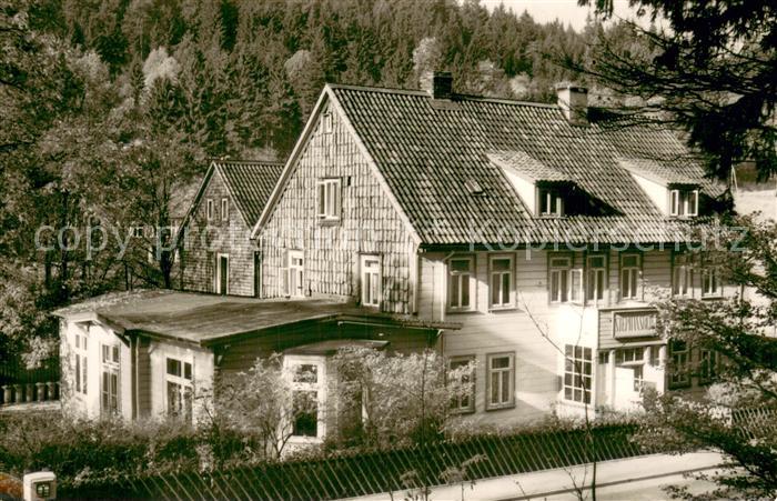 Altenau Harz Christl. Hospiz Stephansruh Aussenansicht