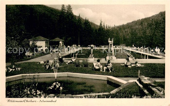Wildemann Harz Goslar Niedersachsen Schwimmbad
