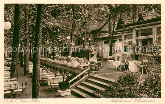 Grunewald Berlin Onkel Toms Huette Terrasse Aussenansicht