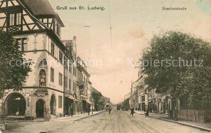 St Ludwig Elsass Saint-Louis Alsace 68 Baselerstrasse