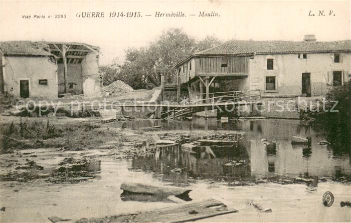 Hermeville 55-en-Woevre Guerre 1914-1915