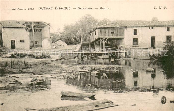 Hermeville 55-en-Woevre Guerre 1914-1915
