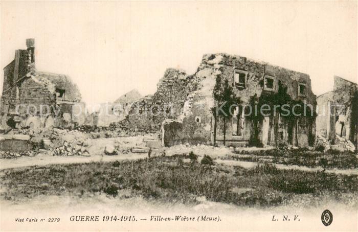 Ville-en-Woevre Guerre 1914-1915