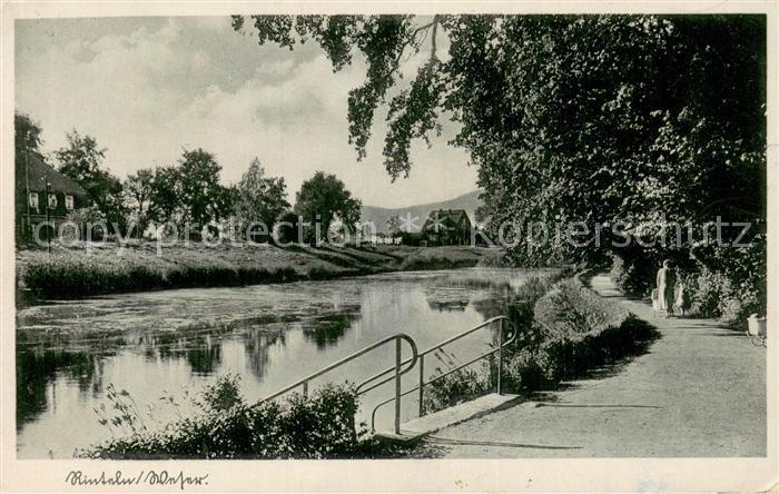 Rinteln Weser Niedersachsen Partie am Wasser