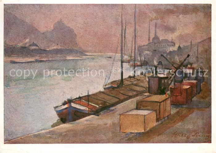 Coburg Bayern Sudetenseutsches Hilfswerk Kuenstlerkarte Willn Lang