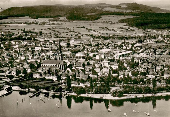 Radolfzell Bodensee Fliegeraufnahme Panorama