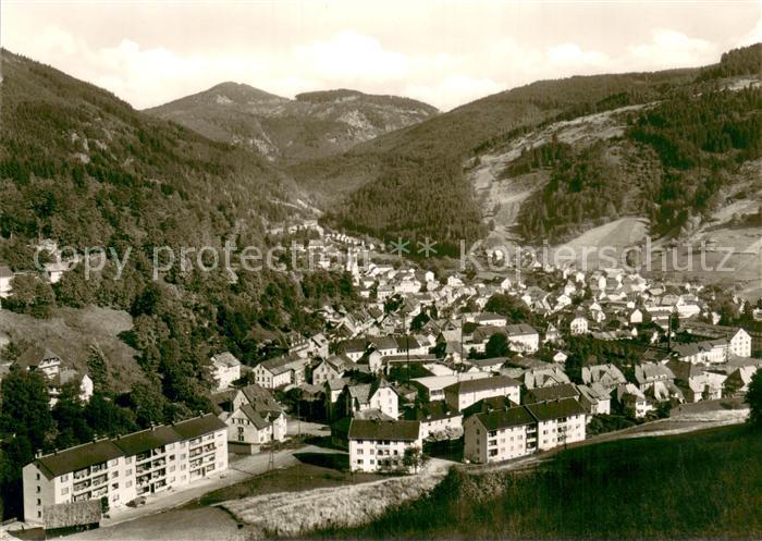 Todtnau Schwarzwald BW Gesamtansicht Wintersportplatz