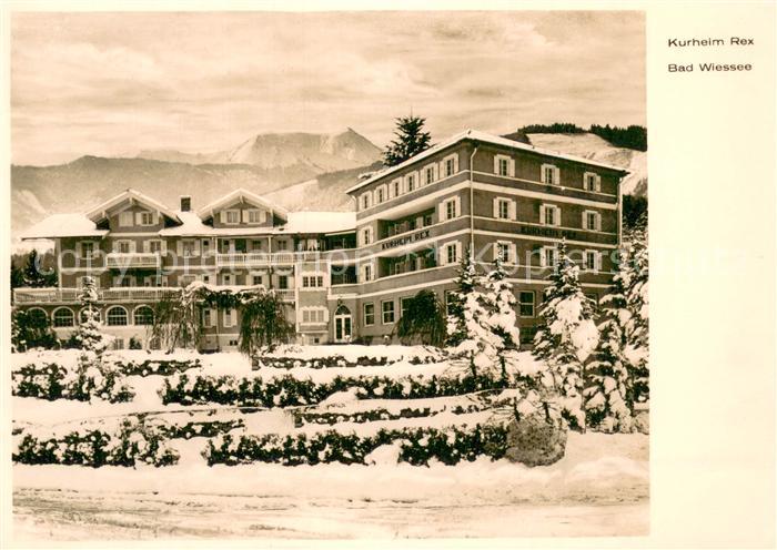 Bad Wiessee Kurheim Rex Winter Schnee