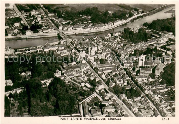 Pont-Sainte-Maxence Fliegeraufnahme