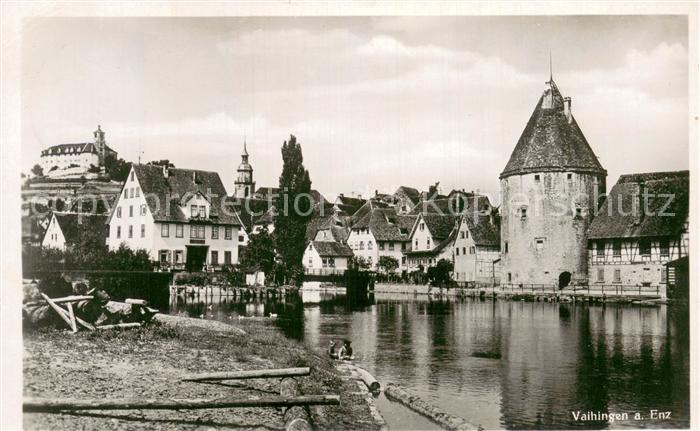 Vaihingen Enz Partie an der Enz